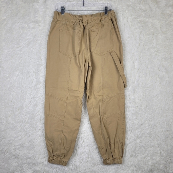 Forever 21 Large Parachute Khaki Joggers Tapered - Picture 5 of 10